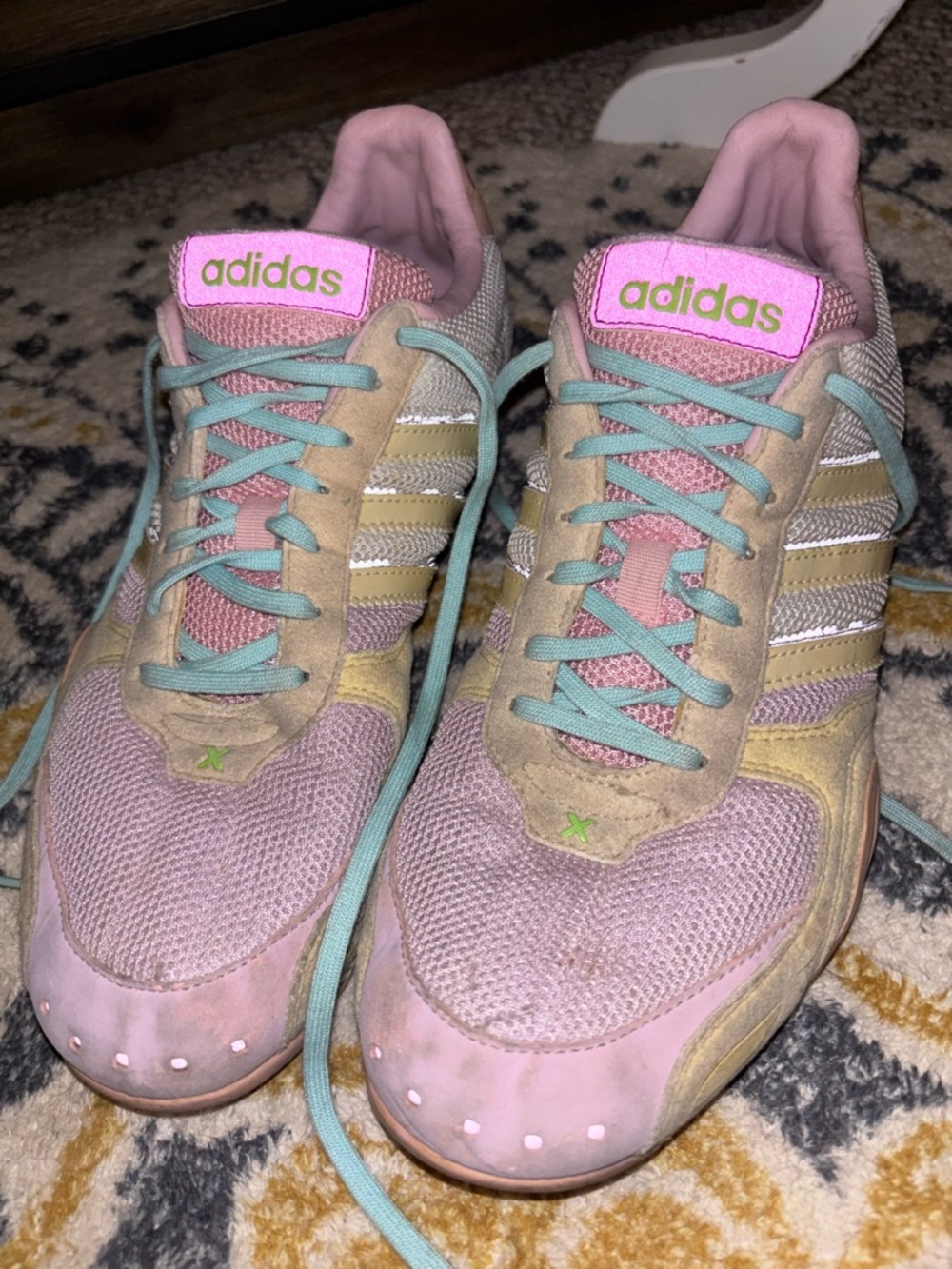 Vintage Adidas Pastel Sneakers
